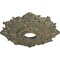 Ekena Millwork Riley Ceiling Medallion (Canopies up to 4 5/8"), 18"OD x 3 1/2"ID x 1 1/2"P, Witch Hazel Crackle CM18RLWHC - alternate 2